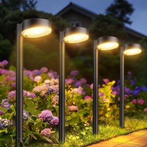 BUCASA Solarleuchten für den Garte...