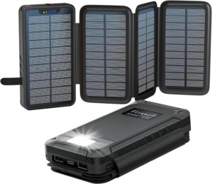 elzle Solar-Powerbank, 26800 mAh, S...