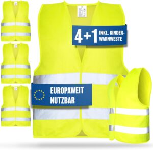 HELDENWERK Sicherheitswesten Auto 5...