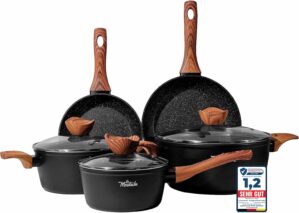 La Mustache – 8-teiliges Aluminiu...