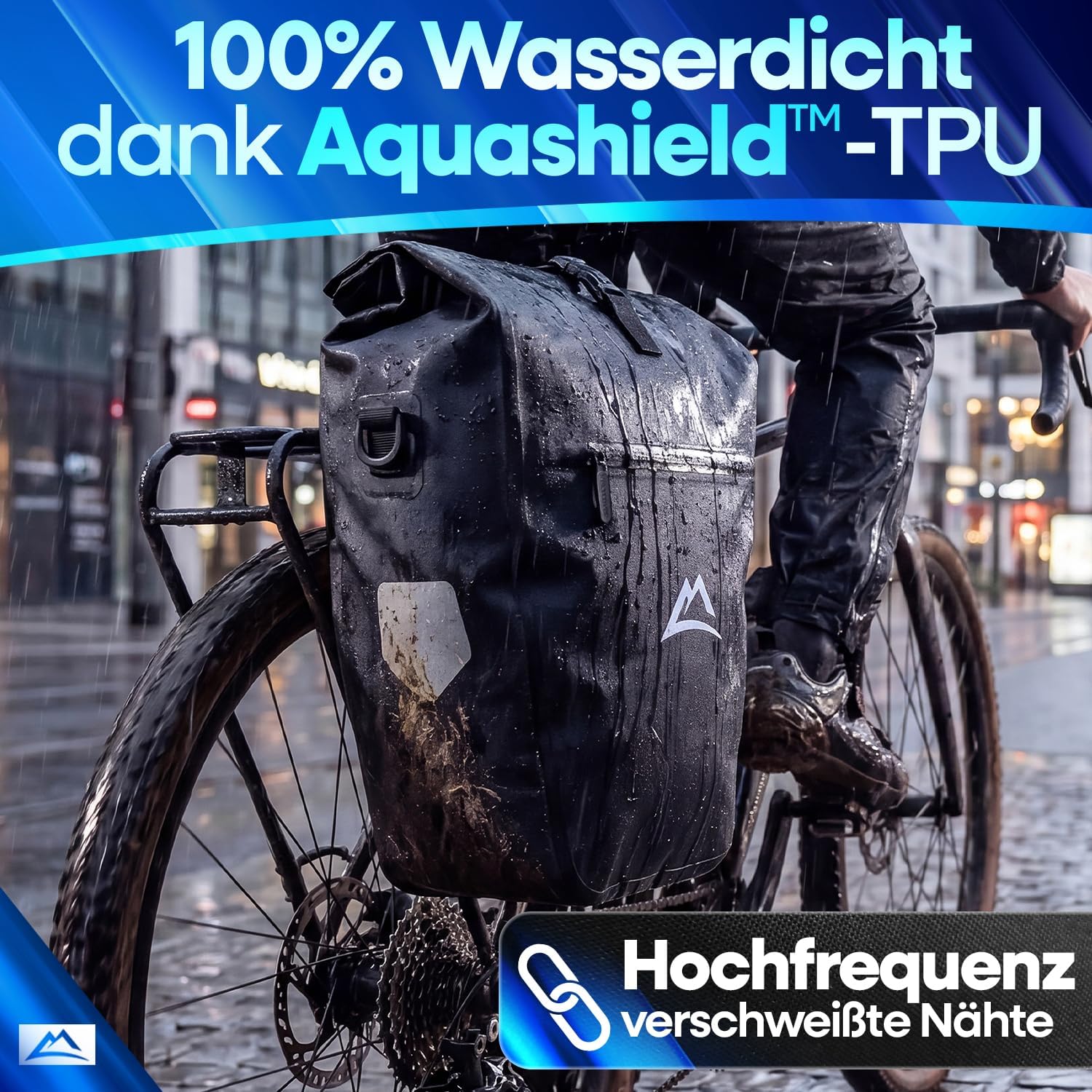 Nextcover Fahrrad-Gepäckträger TPU (Schwarz) – Bild 6