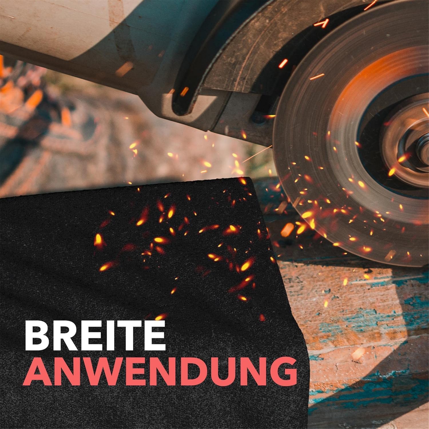 EVOCAMP Feuerfeste Unterlage, Hitzeschutzmatte, hitzebeständig bis 982 °C, Lötmatte als feuerfeste Matte für sicheren Brandschutz, Brandschutzmatte als ideale Brandschutzmatte (1 m x 1 m) – Bild 8