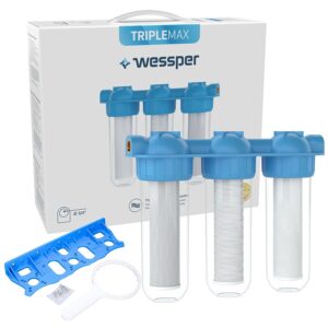 Wessper 10 Zoll 3 Stufen ¾ Zoll In...