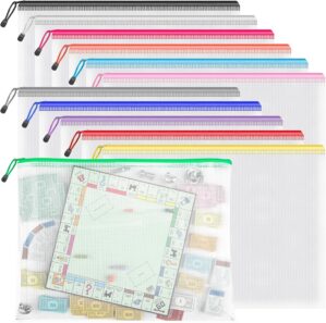 12 Stück bunte Dokumentenmappen, A...