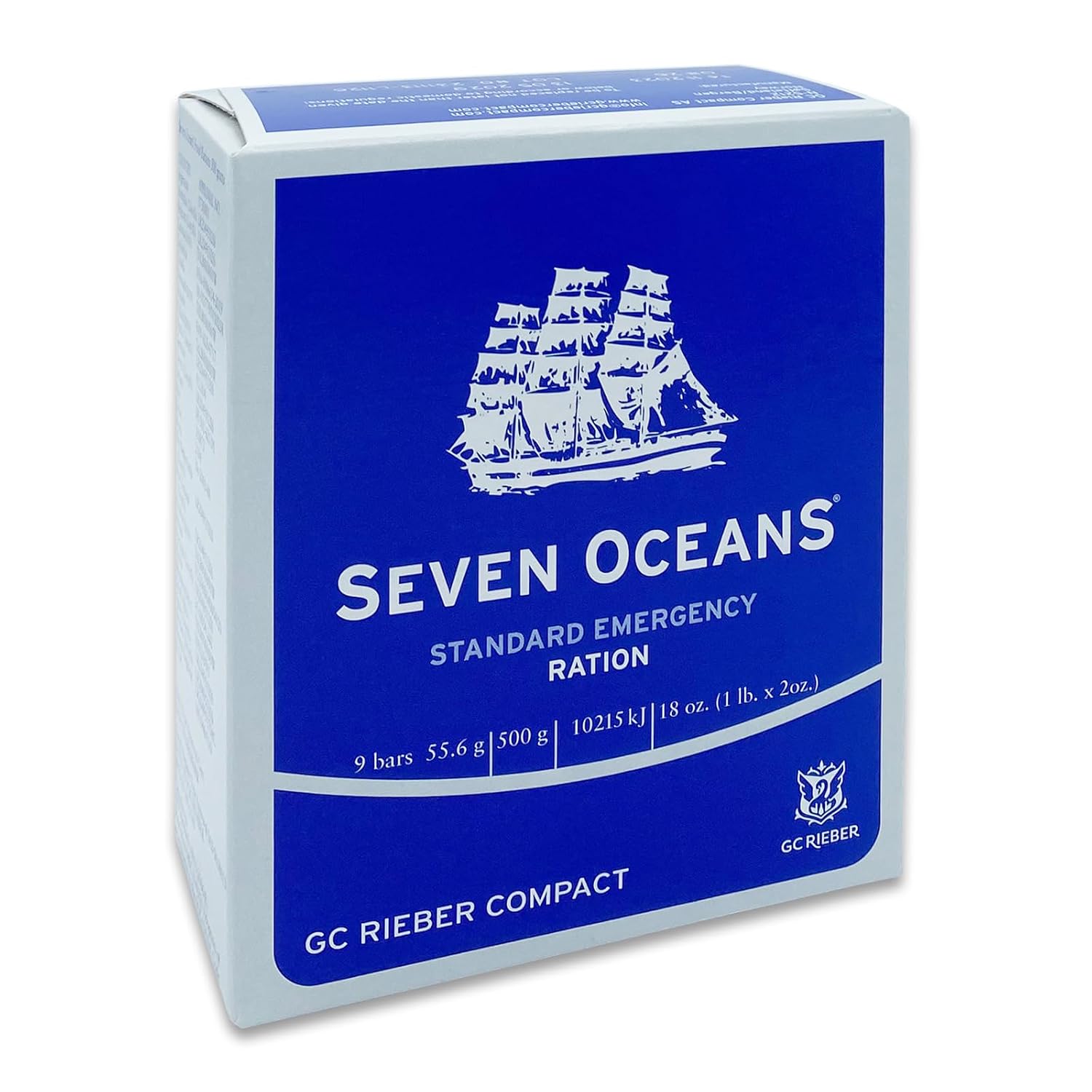 Seven Oceans Energy Bars Outdoor Bar Notfallnahrung – 9 Riegel 1-Tages-Vorrat für 1 Erwachsenen – Langlebige, kompakte und nährstoffreiche Überlebensnahrung für Krisensituationen – Bild 4