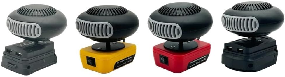 Tragbarer Akkuheizer mit 3-Sekunden-Schnellheizung, kabellos für Auto, Camping und Outdoor, für sofort warme Luft, mit Überhitzungsschutz, kompakt und leicht (HotBlower-MWQ-2USB) – Bild 5