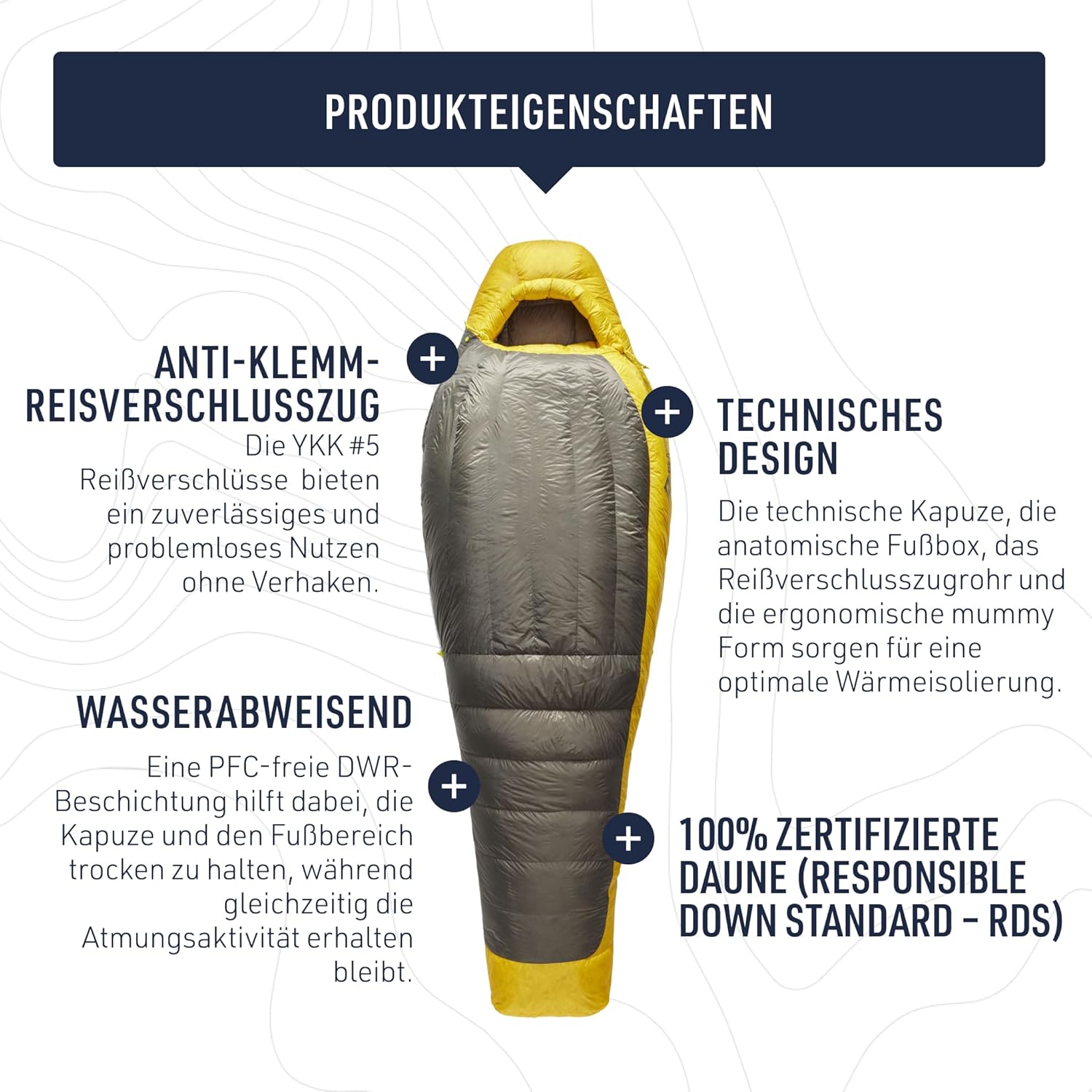 Sea to Summit Spark Daunenschlafsack – Bild 5