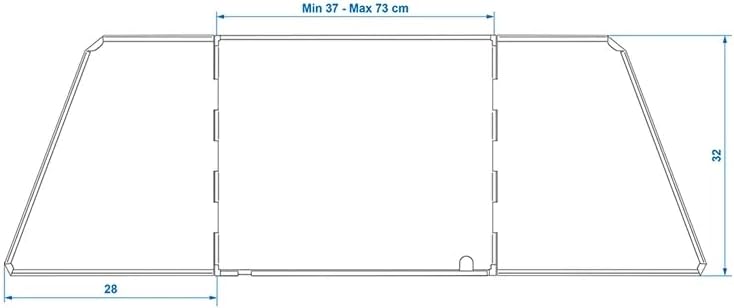 ProPlus Windschutz Stahl 370340V03 – Bild 2
