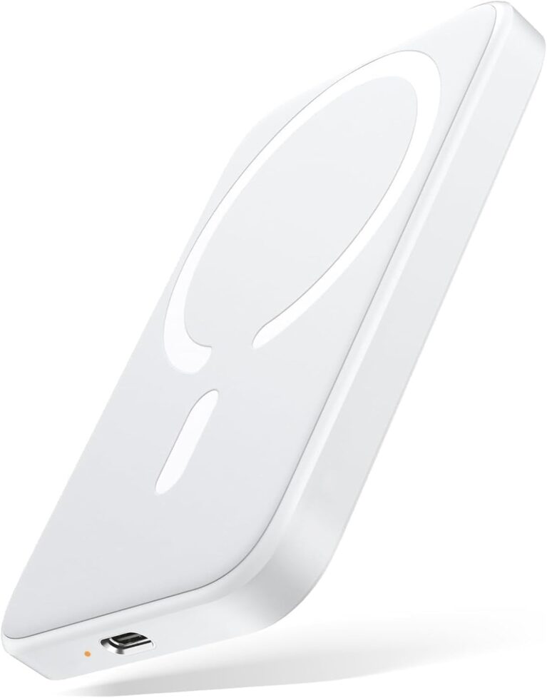 Powerbank 10000 mAh, magnetisches kabelloses tragbares Ladegerät Power Bank, USB C 20 W Eingang & Ausgang Schnellladung externer Handy-Akkus, kabelloser Akku-Pack induktives Laden für iPhone 17/16/15
