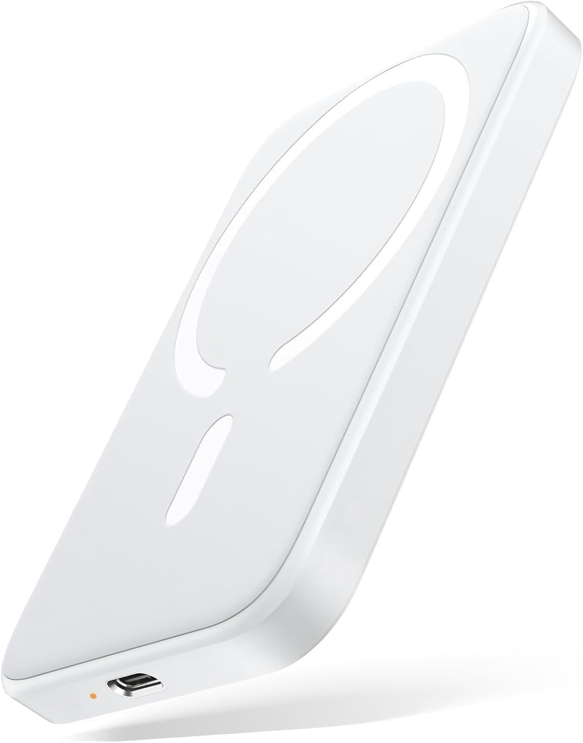 Powerbank 10000 mAh, magnetisches kabelloses tragbares Ladegerät Power Bank, USB C 20 W Eingang & Ausgang Schnellladung externer Handy-Akkus, kabelloser Akku-Pack induktives Laden für iPhone 17/16/15