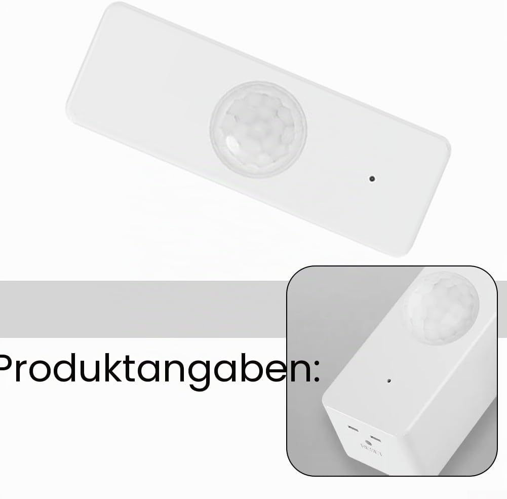 Bewegungsmelder für Shelly und Tapo, menschlicher Sensor mit PIR-Infraroterkennung, optionale mobile Erkennung für die Sicherheit zu Hause, Betrieb mit 2 AAA-Batterien (nicht). – Bild 8