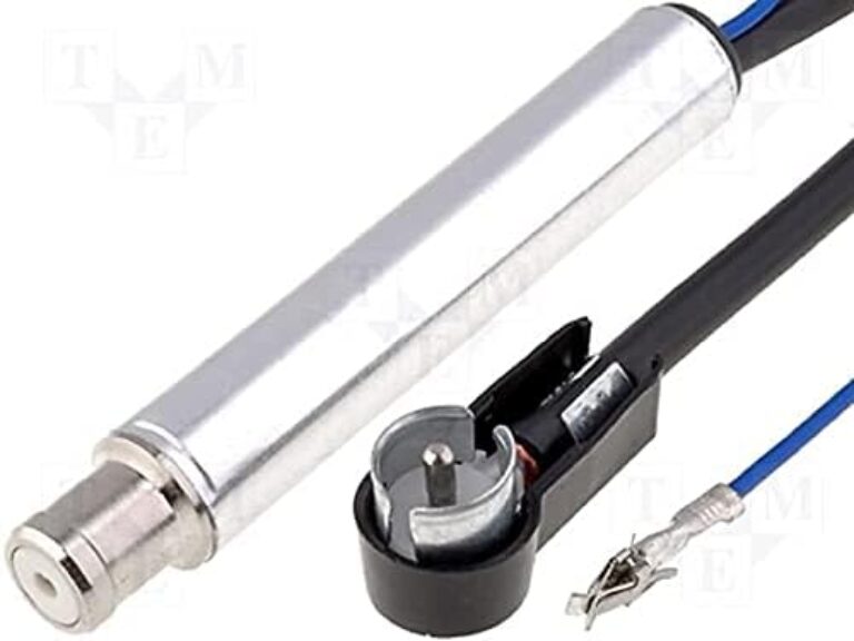 Audioproject A125 Antennenadapter Phantomspeisung ISO kompatibel für VW Golf 3 4 Audi Skoda Seat Autoradio Antennenadapter Autoantennenstecker Phantomspeisung