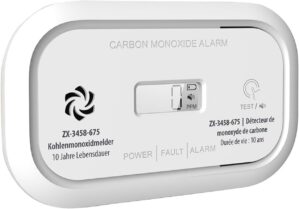 VisorTech CO-Melder: Digitaler Kohl...