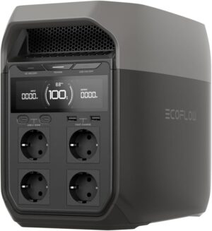 EF ECOFLOW Delta 3 Tragbares Kraftw...