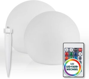 EASYmaxx 2er-Set LED-Solarleuchten ...