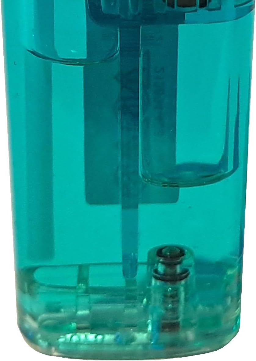 Sturmfeuerzeug, winddicht, 12 cm lang, rote Sturmflamme, nachfüllbar, 10 Stück – Bild 6