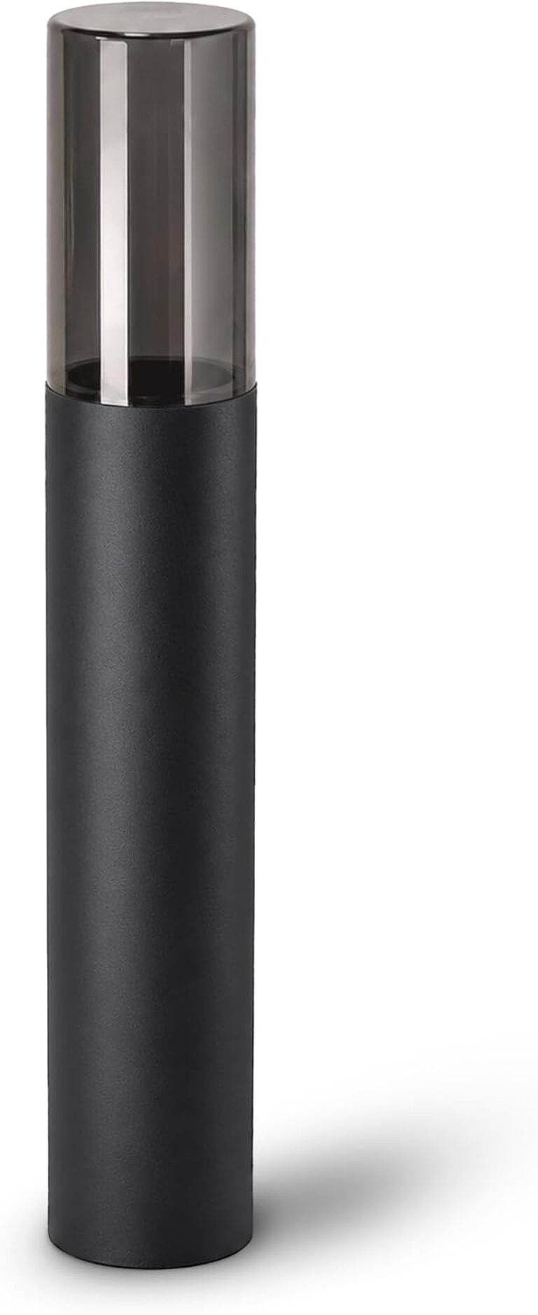 SSC-LUXon Pollerleuchte VARDA Außen schwarz E27-Fassung - Garten-Wegeleuchte Außenlampe Stehhöhe 50 cm Sockelleuchte IP44