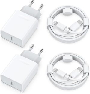 25W Schnellladegerät 2M Ladekabel ...