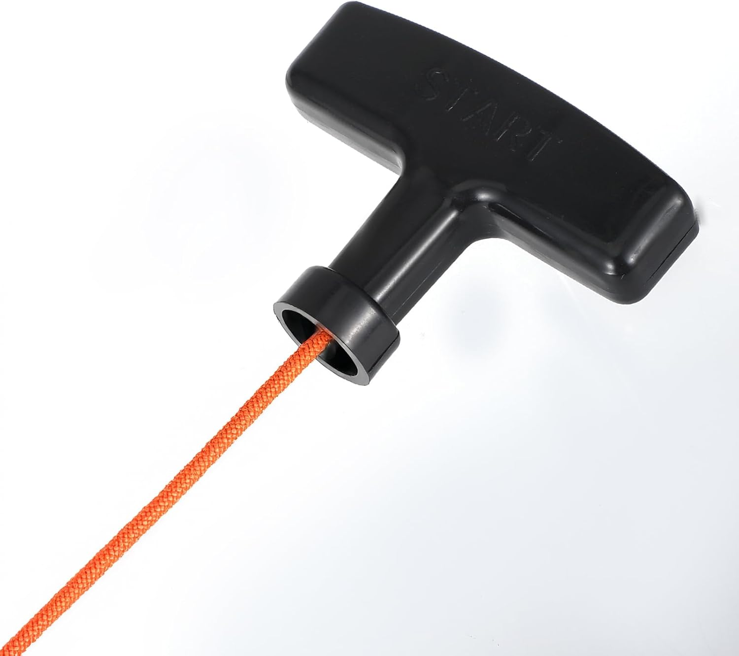 2 Stück Rückstoßstarter Zuggriff Motorstartergriff Schwarz Rückstoßstartergriff Generator Rasenmäher Trimmer Kettensäge Zuggriff für Kettensägen, Rasenmäher – Bild 6