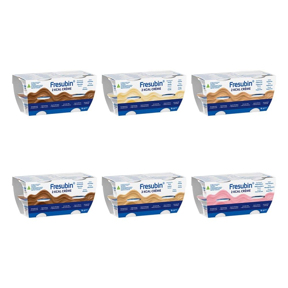Fresubin-Becher und 2 KCAL-Creme, gemischt, 24 x 125 g