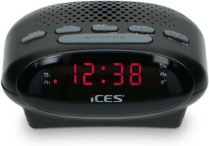 iCES ICR-210 Uhrenradio (2X Weckzei...