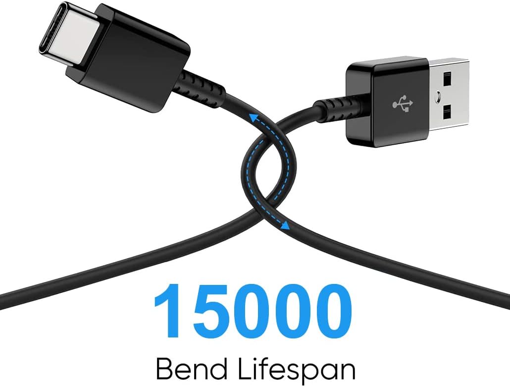 Ladegerät mit Ladekabel kompatibel mit Samsung Galaxy S25 S25+ S24 S23 S21 fe Ultra S8 Plus S9 Plus S10 Plus S10e 5G A57 A56 A36 A35 A26 A17 A16 A15 A05s A06 5g ai Xcover7 Schnellladegerät – Bild 6