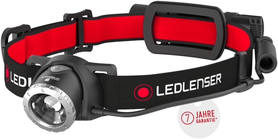 Ledlenser 500853 Taschenlampe, schwarz/rot, M