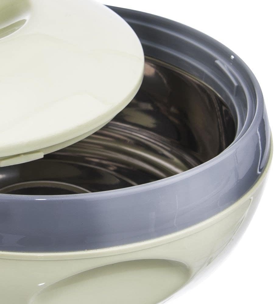 orion group Thermoschüssel mit Deckel 600 ml Thermobehälter für Lebensmittel, Eis | Grillgut Warmhaltebehälter Speisen Edelstahl Schüssel Warmhalten 2 Stunden Wärmehaltende Thermoschalen – Bild 5