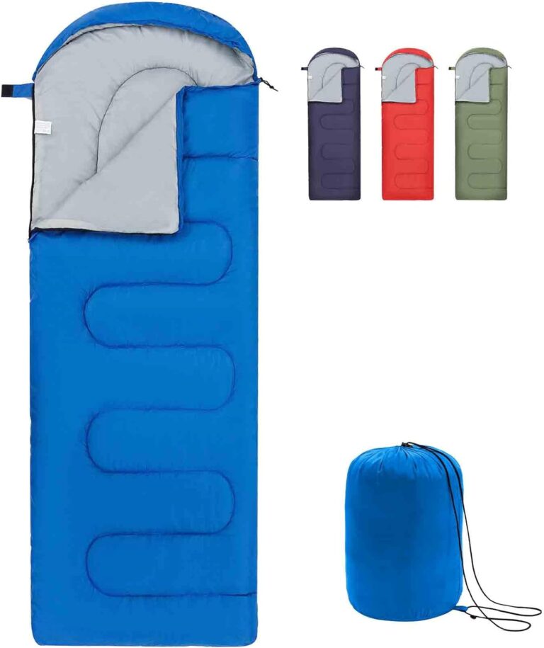 UnderwoodAggregator Schlafsäcke für Erwachsene und Kinder, ultraleichter Schlafsack, 3 Jahreszeiten für kaltes Wetter, kompakter Rucksack, Camping-Schlafsack für Mädchen und Jungen, leichte Schlafsäcke für Camping