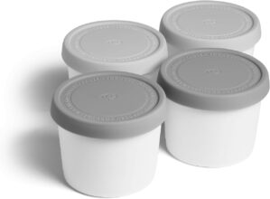 4er-Set Eisbecher, 400 ml, Vorratsb...