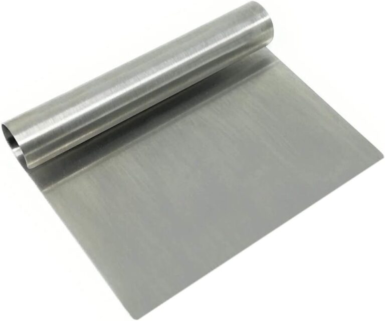 LS – Gemüseschaufel – Universalwerkzeug aus Edelstahl – Küchenschaufel – Silber