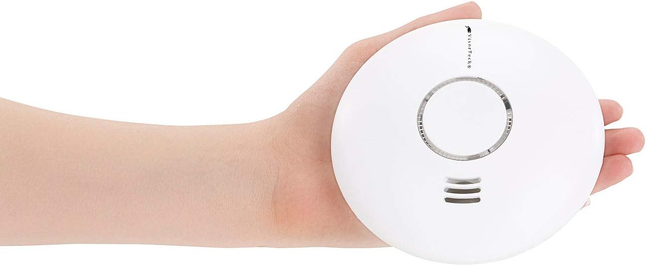 VisorTech WLAN-Rauchmelder: WLAN-Rauch- und Hitzemelder mit weltweiter App-Benachrichtigung (Rauchmelder mit App, Hitzemelder, Alarmanlage) – Bild 3