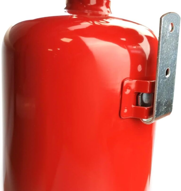 Notlock Safety Work – 2 x Feuerlöscher-Haken, Wandhalter zum Aufhängen des Feuerlöschers, Wandhalterung für 4 und 6 kg, Feuerlöscher-Wandhalterung für Feuerlöscher für Zuhause, Büro