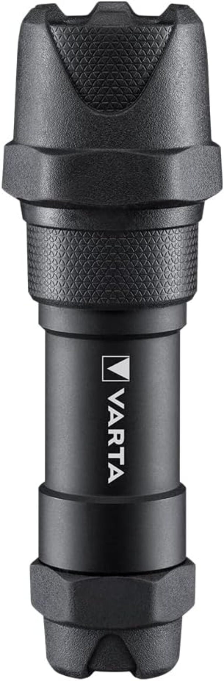 Varta Indestructible H30 Pro COB LED-Laterne mit 6 x AA Longlife Power-Batterien, wasser- und staubdicht, stoßdämpfend, bruchsichere Linse und Reflektor