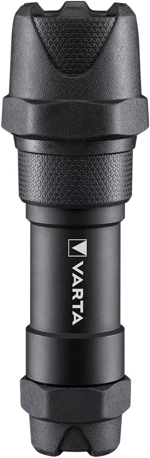 Varta Indestructible H30 Pro COB LED-Laterne mit 6 x AA Longlife Power-Batterien, wasser- und staubdicht, stoßdämpfend, bruchsichere Linse und Reflektor