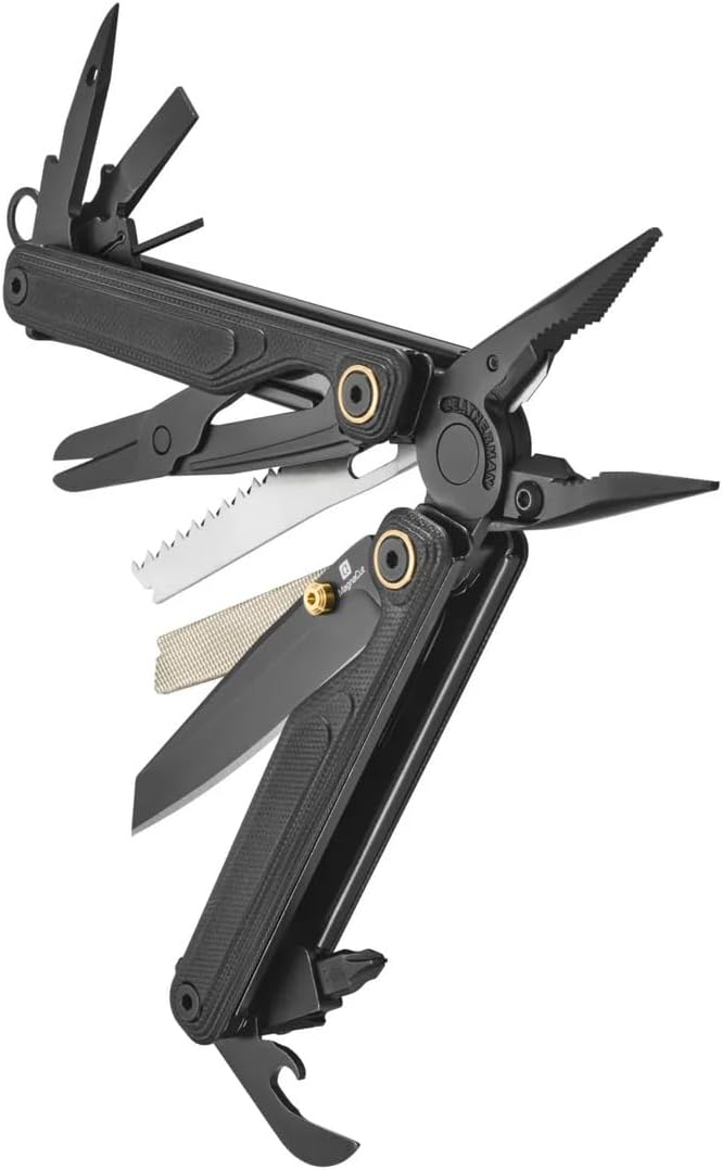 Leatherman Wave Alpha Multitool – 16-in-1-Werkzeuge mit MagnaCut-Klinge, Säge, Feile, innovativer Schere und mehr Bedienkomfort – Obsidian – Bild 4