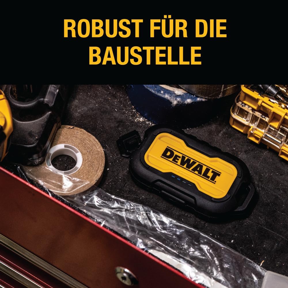 DEWALT DEWALT Tragbares Ladegerät Power Bank 10000 mAh Akku mit USB-C-Anschluss für iPhone 17/17 Air/17 Pro/17 Pro Max, iPhone 16-Serie, iPhone 15/14, Samsung Galaxy – Bild 8