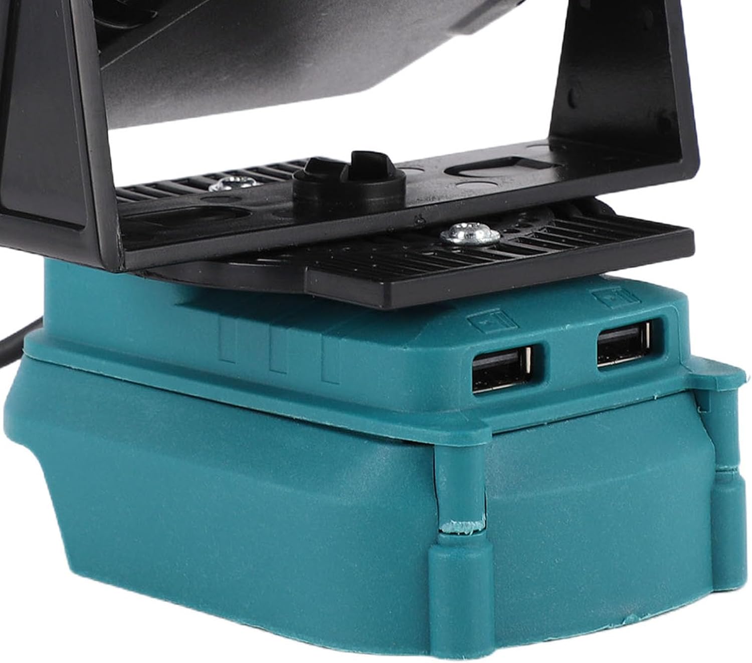 Cuifati Batteriebetriebene Raumheizung, tragbarer 200-W-Auto-Heizventilator, konstante Temperatur, elektrische Heizung für das Auto, Innenbereich mit zwei USB-Anschlüssen und 2 – Bild 9