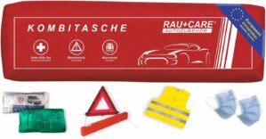 Rau Kombitasche Rot 3in1 DIN Erste-...