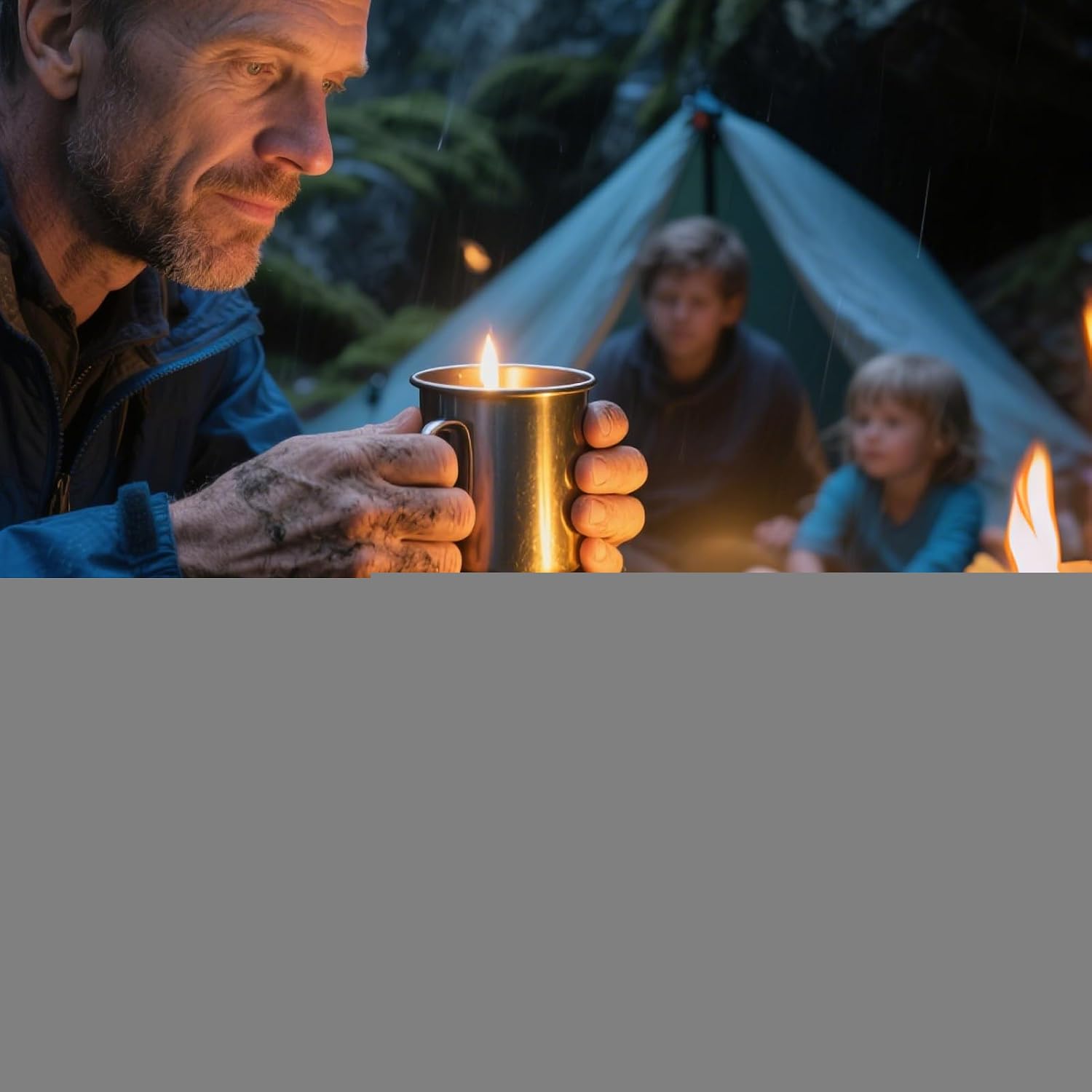 10 Stück Skcandles, winddichte, rauchfreie Kerze, Notfallkerze für Stromausfälle, rauchfreies Beleuchtungsset, Kerzen mit langer Brenndauer, Kerzen für Wandern und Outdoor-Survival-Ausrüstung – Bild 3