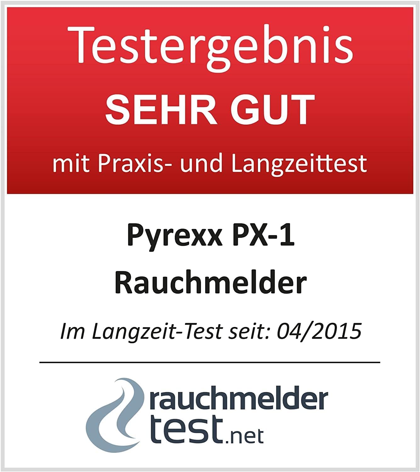 Pyrexx PX-1 Rauchmelder – 4er-Pack – 10-Jahres-Batterie mit Magnethalterung ohne Bohren und LED-Blinken, zertifiziert nach Q-Label, weiß – Bild 8