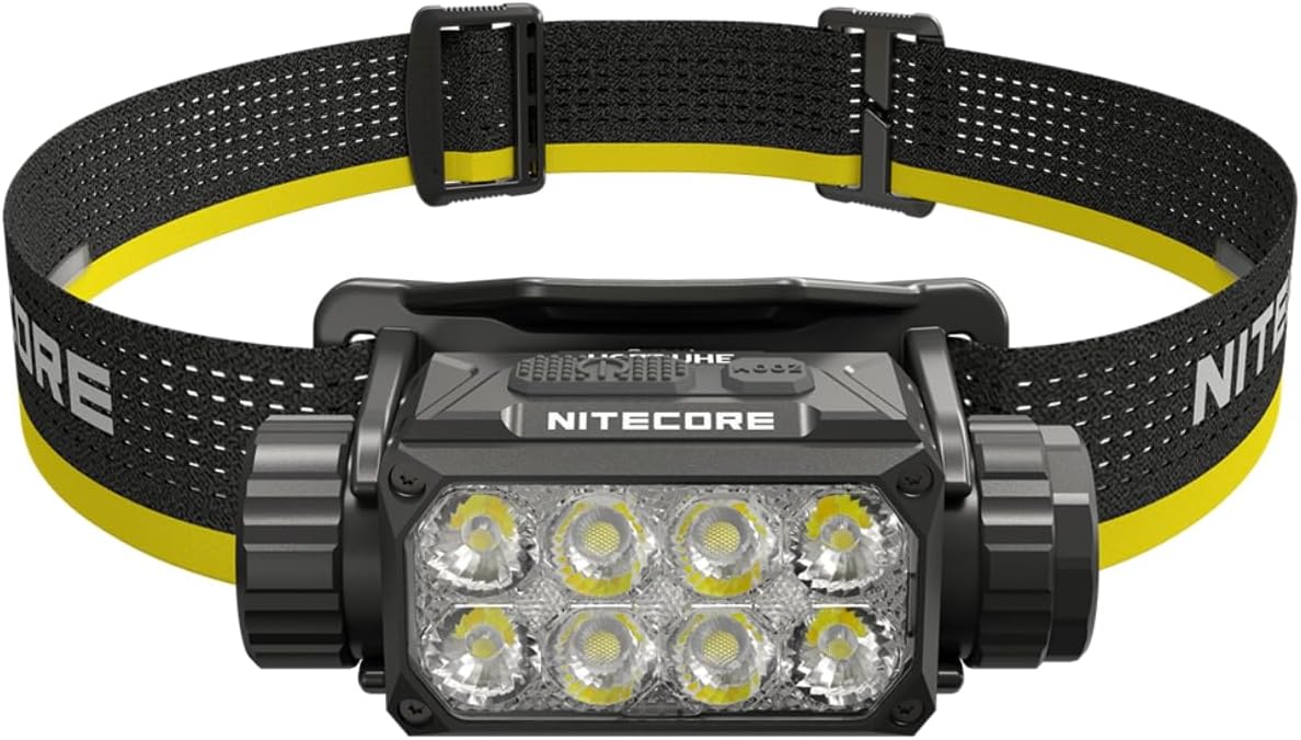 Nitecore HC75 UHE Stirnlampe – 3000 Lumen LED-Stirnlampe mit E-Fokus, USB-C-Schnellladung, TrueVision+, 192 m Leuchtweite, IP68 wasserdicht, wiederaufladbar, für Bau, Outdoor, Rettung und Arbeit – Bild 2