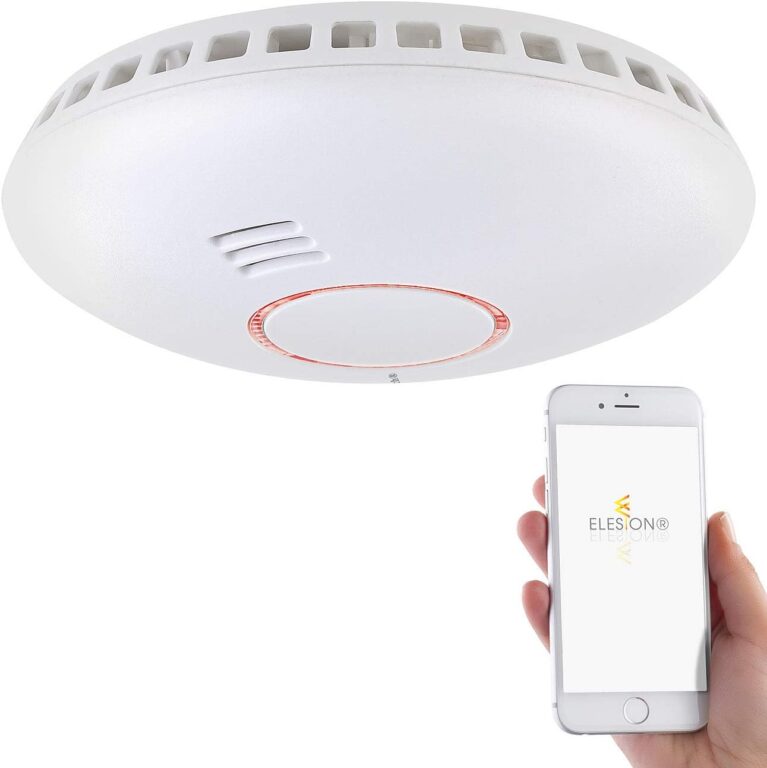 VisorTech WLAN-Rauchmelder: WLAN-Rauch- und Hitzemelder mit weltweiter App-Benachrichtigung (Rauchmelder mit App, Hitzemelder, Alarmanlage)