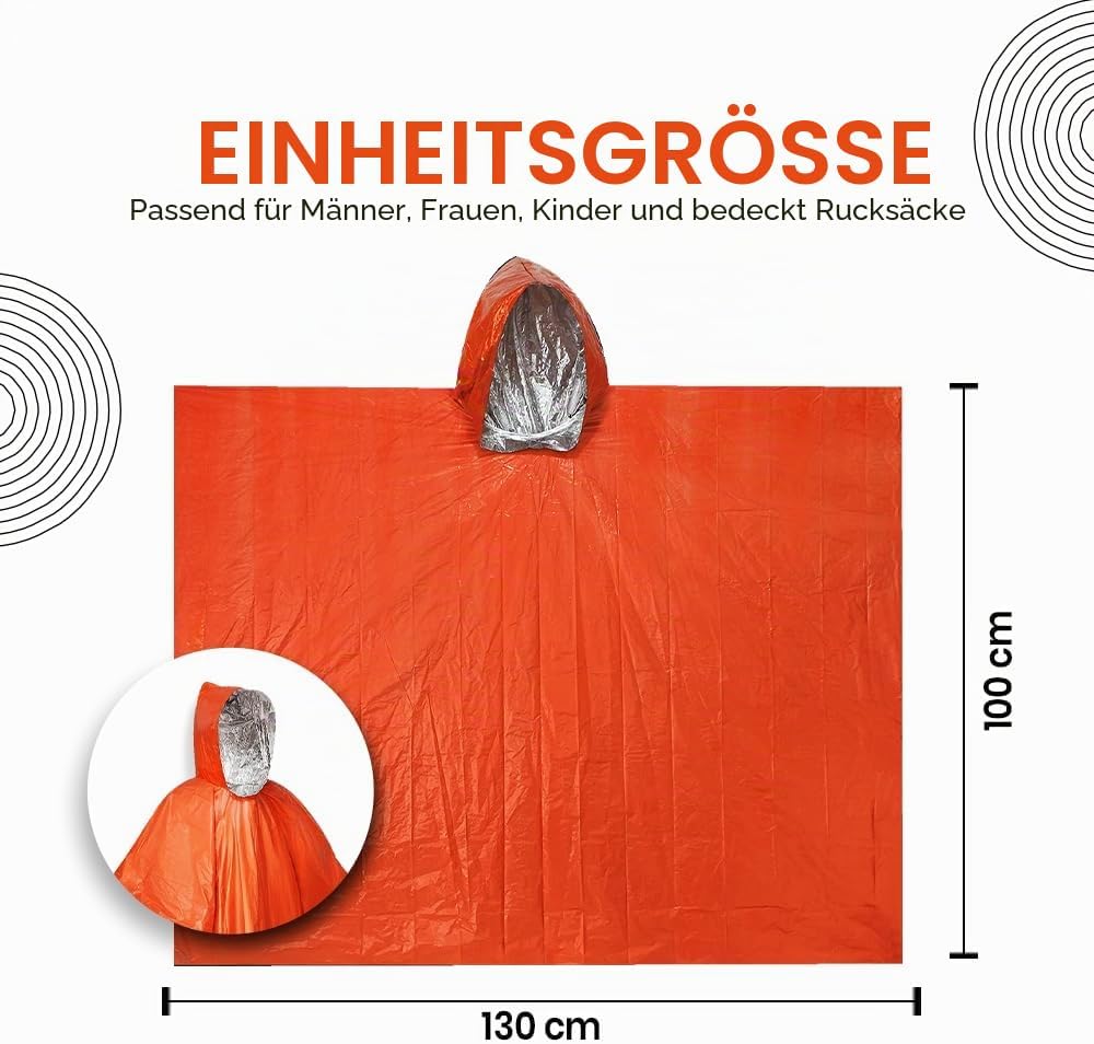 Notfall Survival Kit Ausrüstung 22-in-1 Set – Professionelles Bushcraft & Outdoor Kit in taktischer Molle-Tasche – Camping, Wandern, Jagd & Prepper Notfallausrüstung – Bild 5