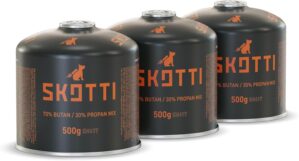 SKOTTI Gaskartusche, EN 417 Gaskart...