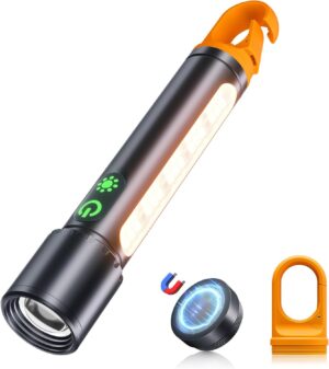 Taschenlampe LED wiederaufladbar, 5...