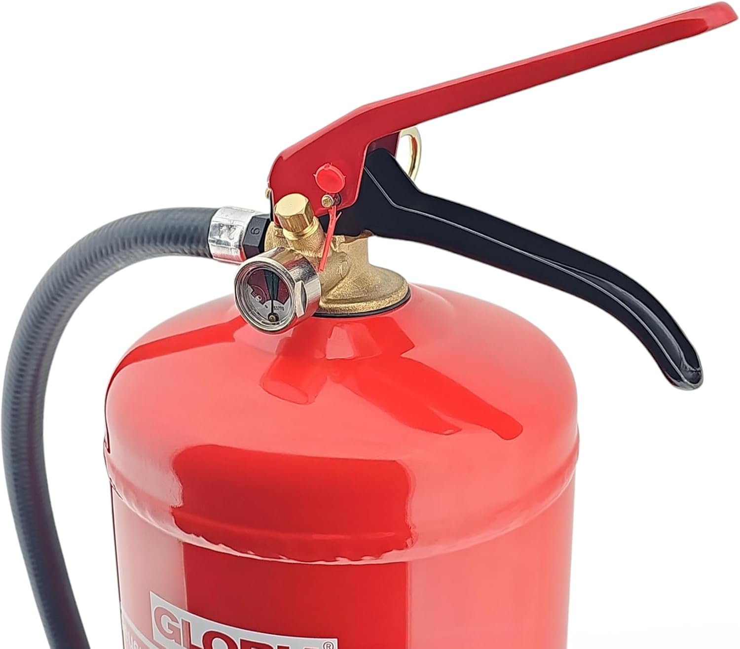Gloria Pulverlöscher PD 6 GA – 6 kg Dauerdrucklöscher – Brandklasse A, B, C – inklusive Wandhalterung – Bild 6