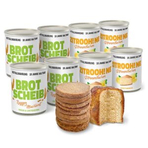 ration1 Dosenbrot und Zitronenkuche...