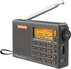 XHDATA R-108 Kleine tragbare Radios...