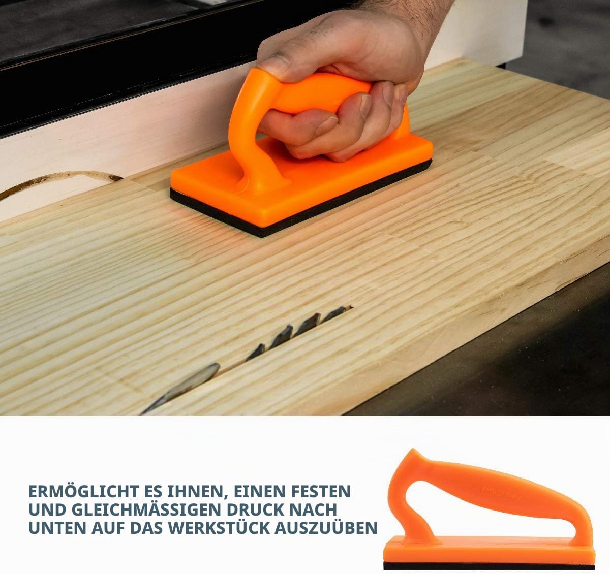 POWERTEC 71009 Sicherheits-Schubblock- und Stick-Paket, 5-teilig – Bild 6